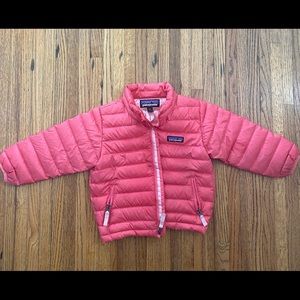 Patagonia - Baby Down Sweater - Size 2t pink